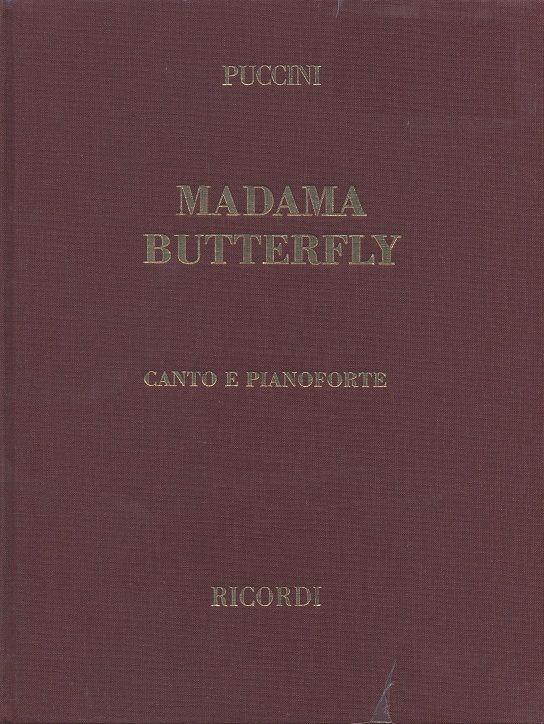 Madama Butterfly - Testo Cantato In Italiano - árie pro zpěv a klavír